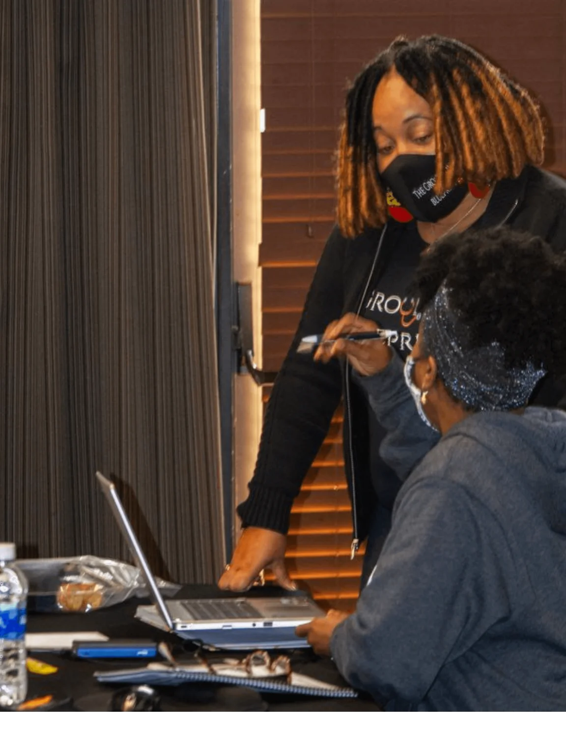 One-on-one coaching session